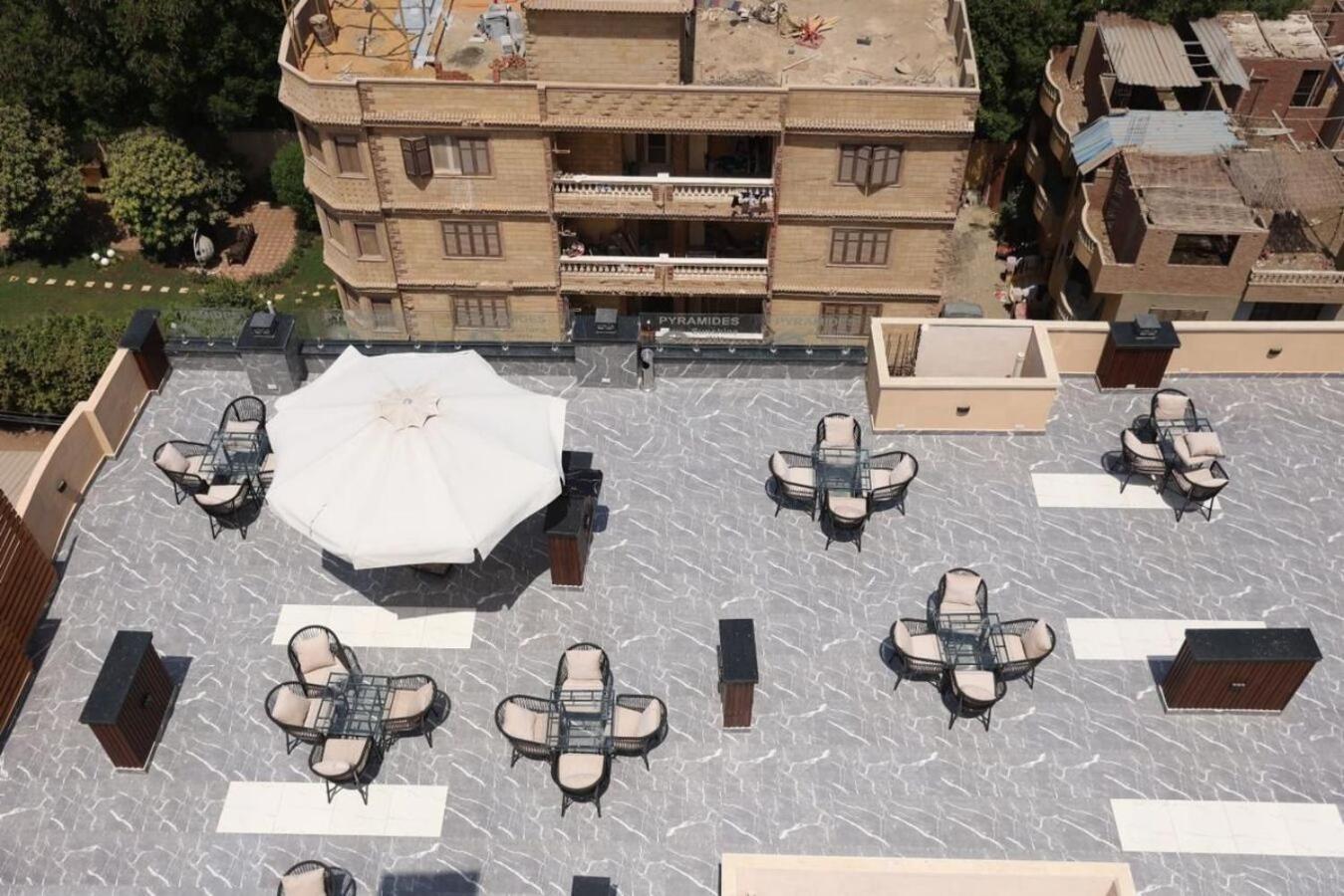 Pyramids Sunshine View Hotel Kafret el-Gabal Kültér fotó