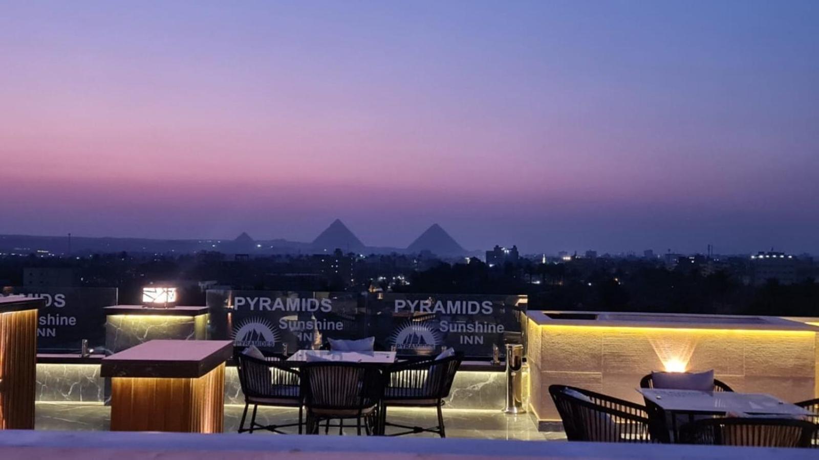 Pyramids Sunshine View Hotel Kafret el-Gabal Kültér fotó