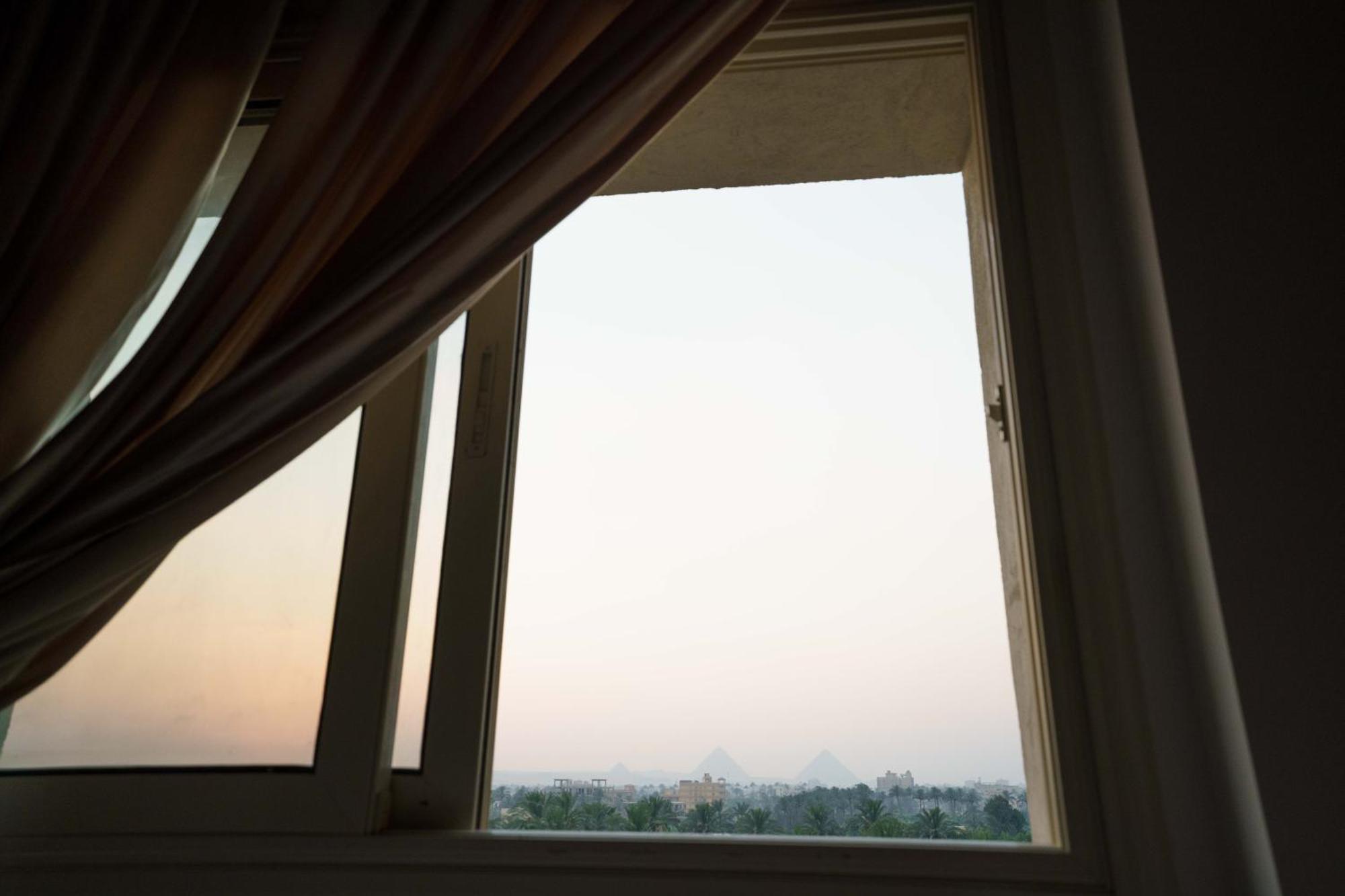 Pyramids Sunshine View Hotel Kafret el-Gabal Kültér fotó