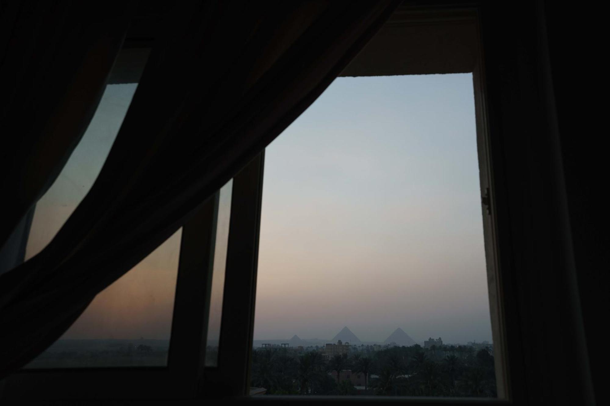 Pyramids Sunshine View Hotel Kafret el-Gabal Kültér fotó