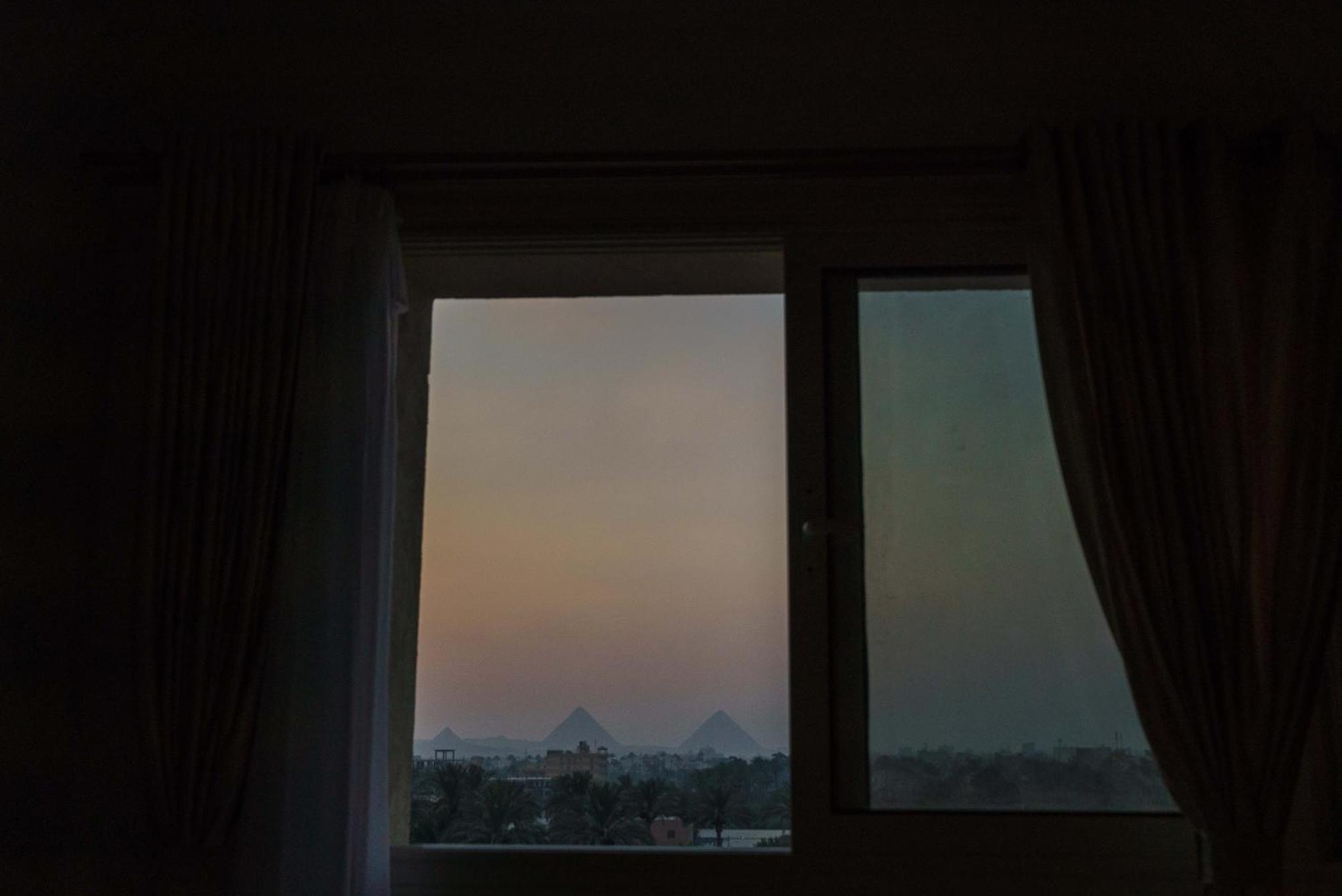 Pyramids Sunshine View Hotel Kafret el-Gabal Kültér fotó