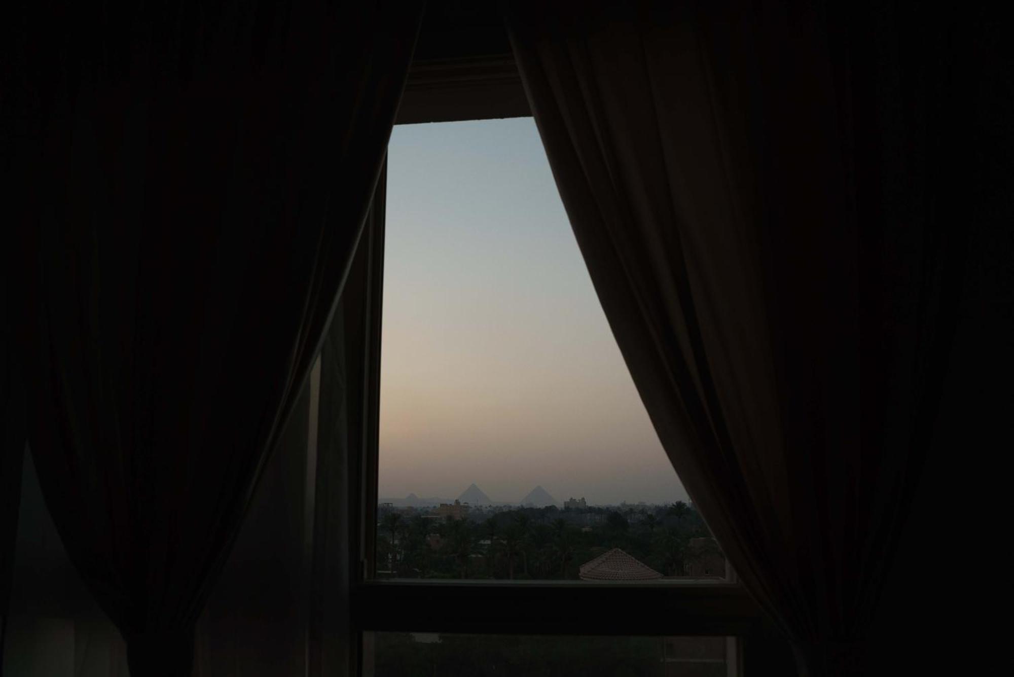 Pyramids Sunshine View Hotel Kafret el-Gabal Kültér fotó